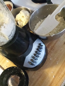 making cauliflower snow-rice
